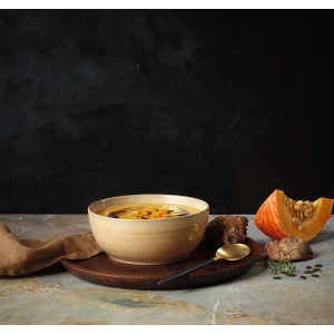 ASA Poke Bowl, ginger Ø 18 cm, H. 7 cm (4024433010371)