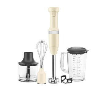 Kitchen Aid Stabmixer  Crème mit Zubehör (8003437619472)