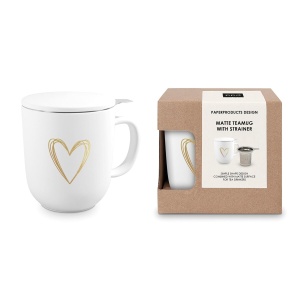 PPD Pure Heart gold Matte T-Mug Tasse (4021766285605)