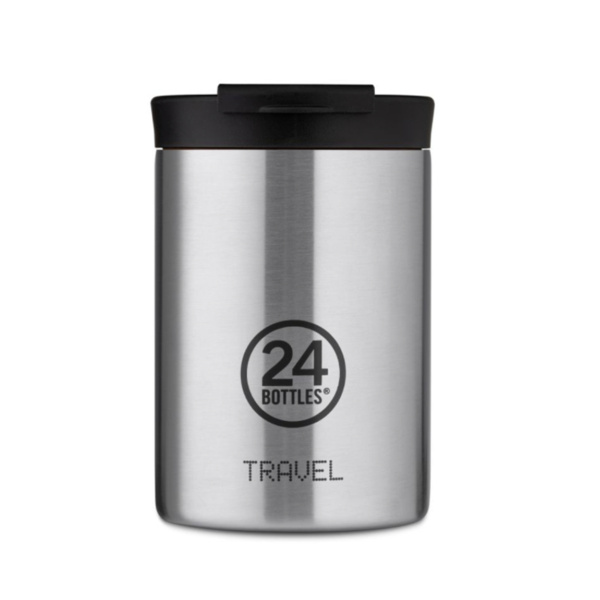 24Bottles Travel Tumbler Brushed Steel 350 ml (8051513925368)