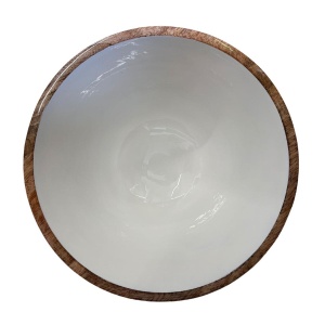 van Deurs Bowl Mango White Durchmesser 30 cm Höhe 15 cm (5713226016285)