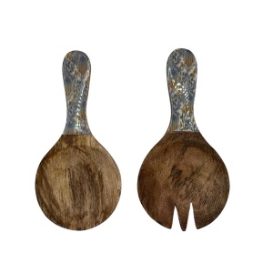 van Deurs 2-er Set Servers ShortMango Artichoke Länge: 21 cm (5713226024433)