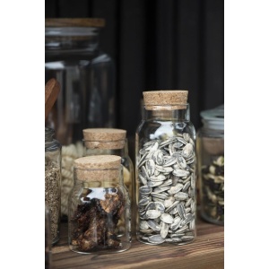 IB Laursen Glaskrug m/Korken 330 ml H: 16 Ø: 6,2-Glas (5709898322557)