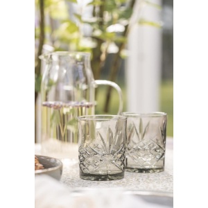 IB Laursen Trinkglas m/Muster London smoke Glas H: 9,8 Ø: 8,2-Glas (5709898358228)