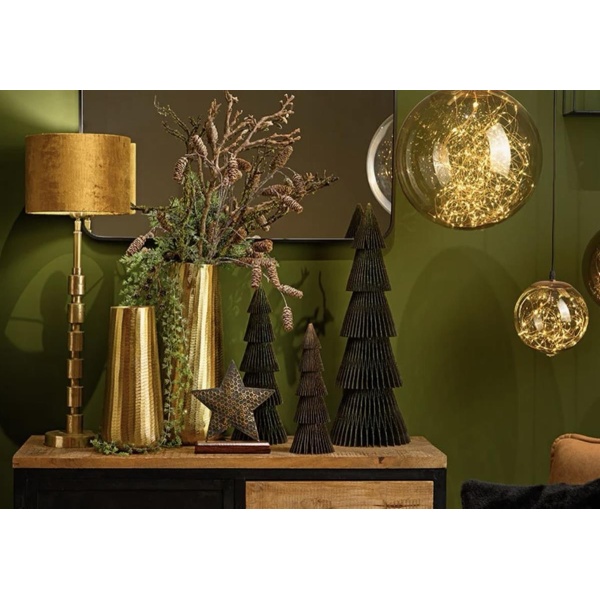 Wurm Aufsteller Tannenbaum Honeycomb aus Papier/Pappe 14x40x14 cm (4007698509941)
