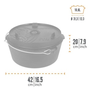 Petromax Feuertopf ft12 (Dutch Oven)  (4250435707081)
