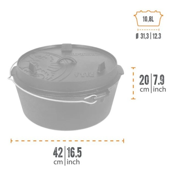 Petromax Feuertopf ft12 (Dutch Oven)  (4250435707081)