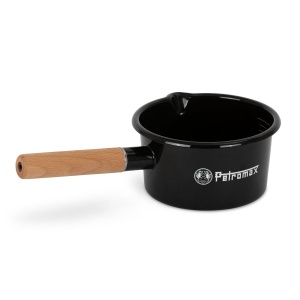 Petromax Petromax Emaille Stieltopf schwarz 1 Liter  (4250435731093)