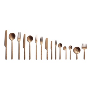 Comas 1 Stk Tafelgabel KODAI VINTAGE COPPER AISI Edelstahl 430 (18425734049344)