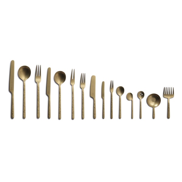 Comas Tafelgabel -KODAI VINTAGE GOLD AISI Edelstahl 430 (18425734070843)