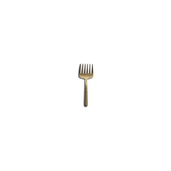 Comas 1 Stk Tafelgabel WIDE-KODAI VINTAGE GOLD AISI Edelstahl 430 (18425734070928)