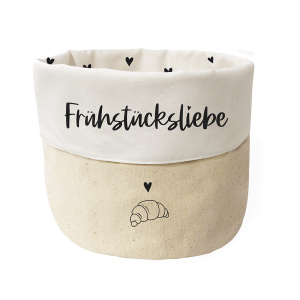 Grafikwerkstatt Stoff-Körbchen Frühstücksliebe (4043651644502)