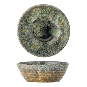 Bloomingville Milani Schale, Grün, Steingut D14,5xH5 cm-100% Stoneware (5711173339068)