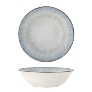 Bloomingville Calen Schale, Blue, Steingut D17xH5 cm-100% Stoneware (5711173331352)