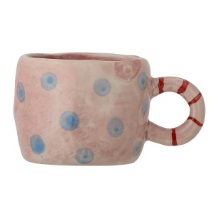 Bloomingville Nini Tasse, Rose, Steingut D6,5xH5 cm-100% Stoneware (5711173294800)