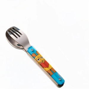 Akinod 2 tlg. Besteck Maus in Hülle Akinod Mini Löffel und Gabel und Hülle (3661190029119)
