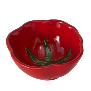 Boltze Müslischale Tomate, 230 ml, H 6,00 cm, D 13,00 cm, (4066076669837)