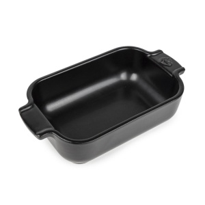 Peugeot Auflaufform rechteckig satinschwarz 22 cm Appolia (4006950061524)